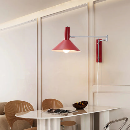 Applique Murale Anvia, Métal Moderne, Bras Réglable