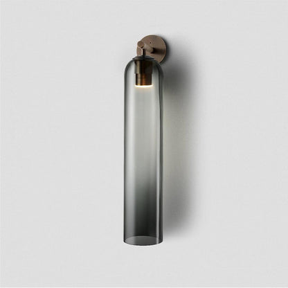 Applique Murale Cylindrique en Verre – Design Moderne