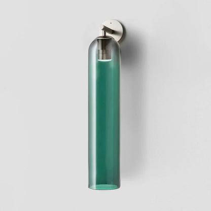 Applique Murale Tube Long en Verre Coloré Design