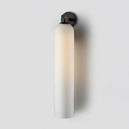 Applique Murale Cylindrique en Verre – Design Moderne