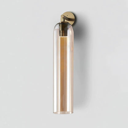 Applique Murale Cylindrique en Verre – Design Moderne