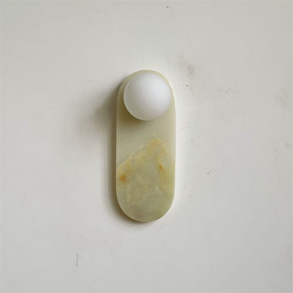 Applique Murale Jade Lucie – Pierre & Verre Élégants