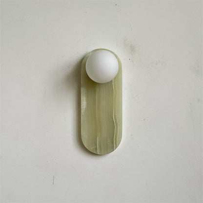 Applique Murale Jade Lucie – Pierre & Verre Élégants