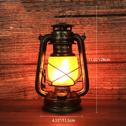 Lampe Vintage LED en Fer et Acrylique pour Salon