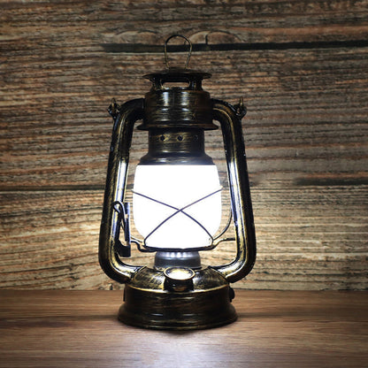 Lampe Vintage LED en Fer et Acrylique pour Salon