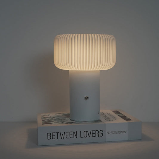 Lampe LED De Chevet Rechargeable Design Scandinave