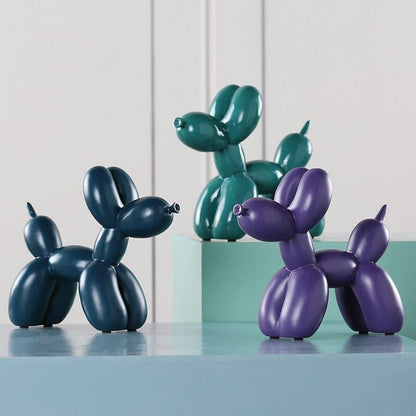 Balloon Dog – Sculpture en Résine Colorée et Design Contemporain