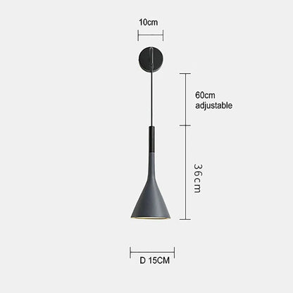 Applique Murale Suspendue de Chevet Scandinave