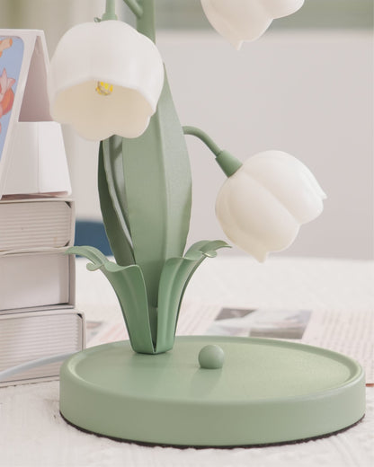 Lampe de Table Bell Orchid | Éclairage Élégant et Floral