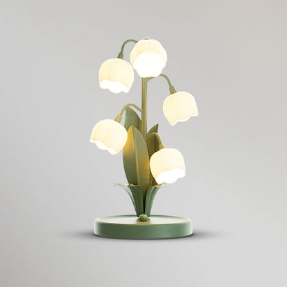 Lampe de Table Bell Orchid | Éclairage Élégant et Floral