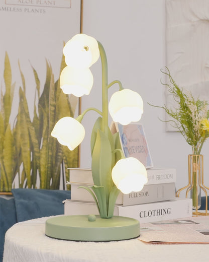 Lampe de Table Bell Orchid | Éclairage Élégant et Floral