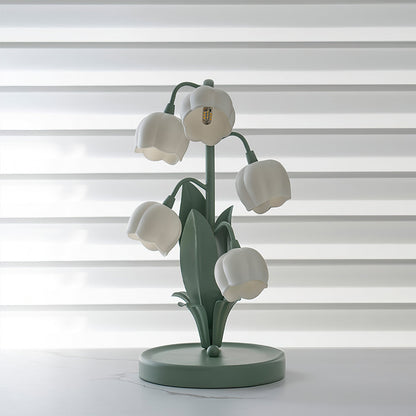 Lampe de Table Bell Orchid | Éclairage Élégant et Floral