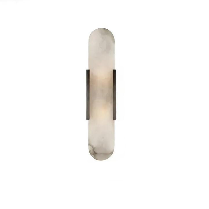 MarbleLight – Applique Murale Élégante en Marbre pour Chevet ou Salon