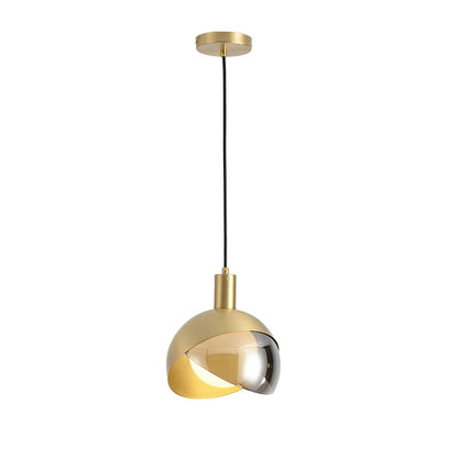 Suspension Métallique Moderne Blonche – Hauteur Réglable
