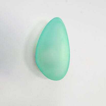 Applique Murale en Verre Soufflé – Style Pierre Sculptée
