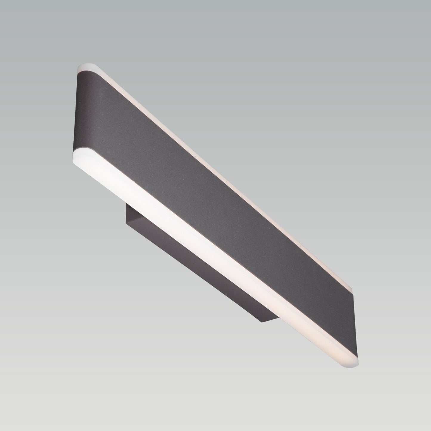 Applique Murale LED 400mm, Finition Café Foncée