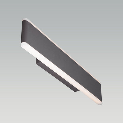 Applique Murale LED 400mm, Finition Café Foncée