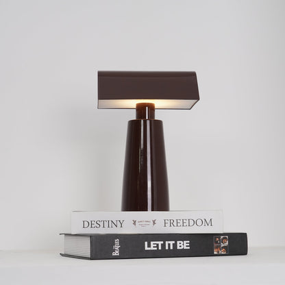 Lampe de Table Caret LED Métal Rechargeable