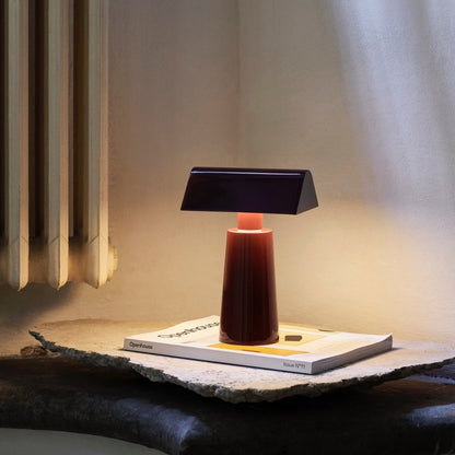 Lampe de Table Caret LED Métal Rechargeable