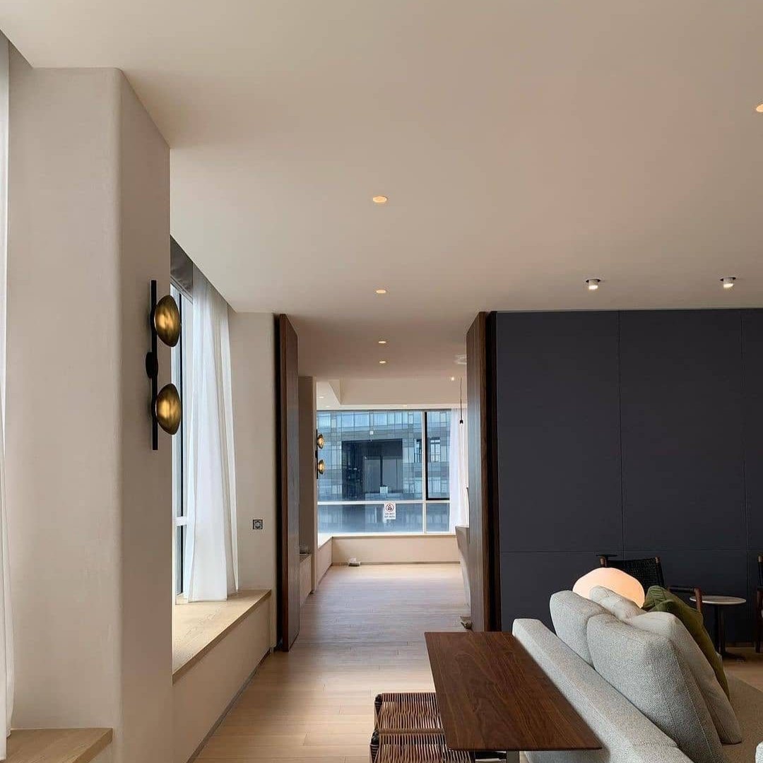 Applique nordique Ceto en verre - Applique Murale Élégante et Naturelle