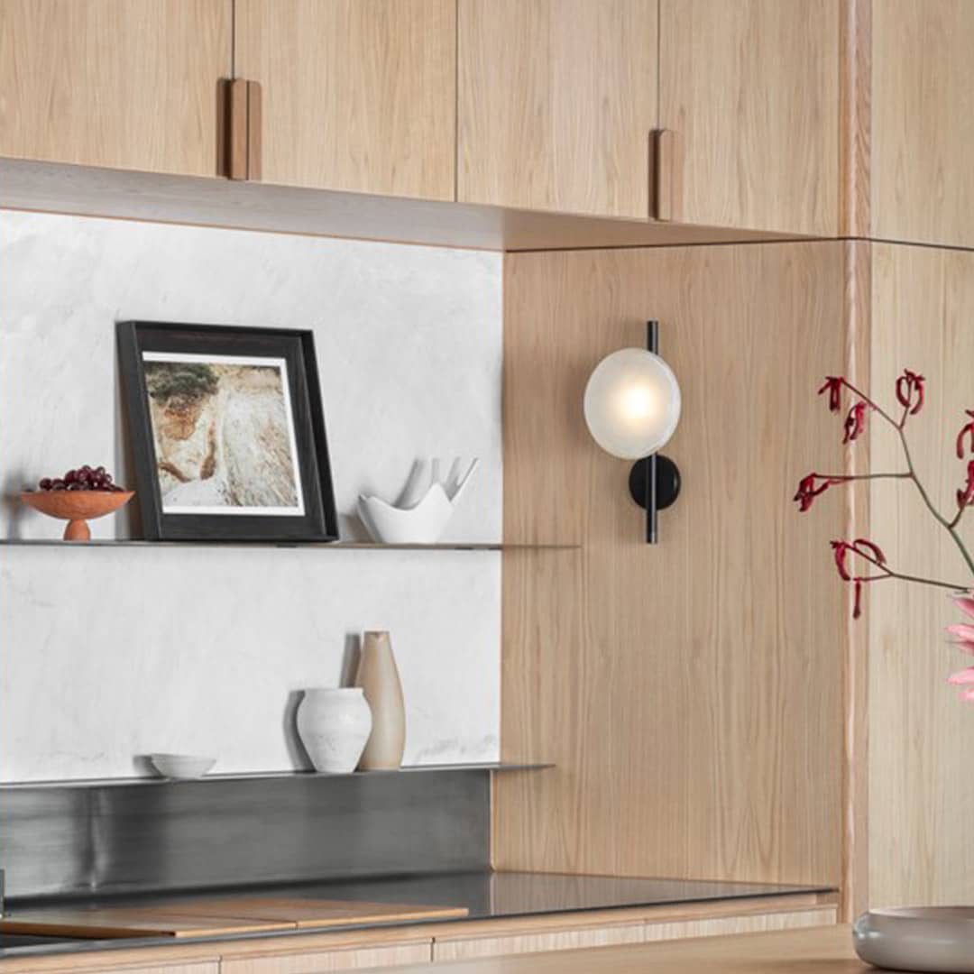 Applique nordique Ceto en verre - Applique Murale Élégante et Naturelle