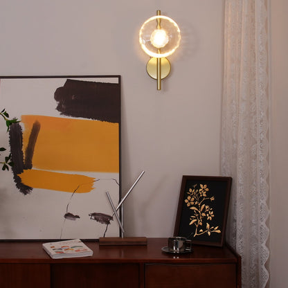 Applique nordique Ceto en verre - Applique Murale Élégante et Naturelle