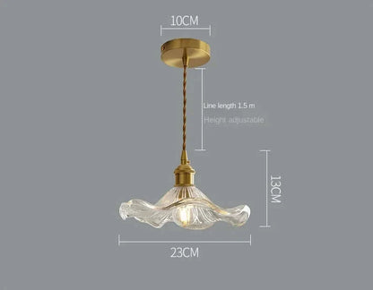 Suspension Moderne en Verre avec Cordon Doré – Élégance Intemporelle pour Cuisine et Salle à Manger