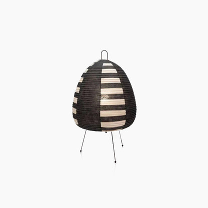 Lampe Japonaise Colorée en Papier de Riz – Élégance Wabi-Sabi pour une Ambiance Apaisante