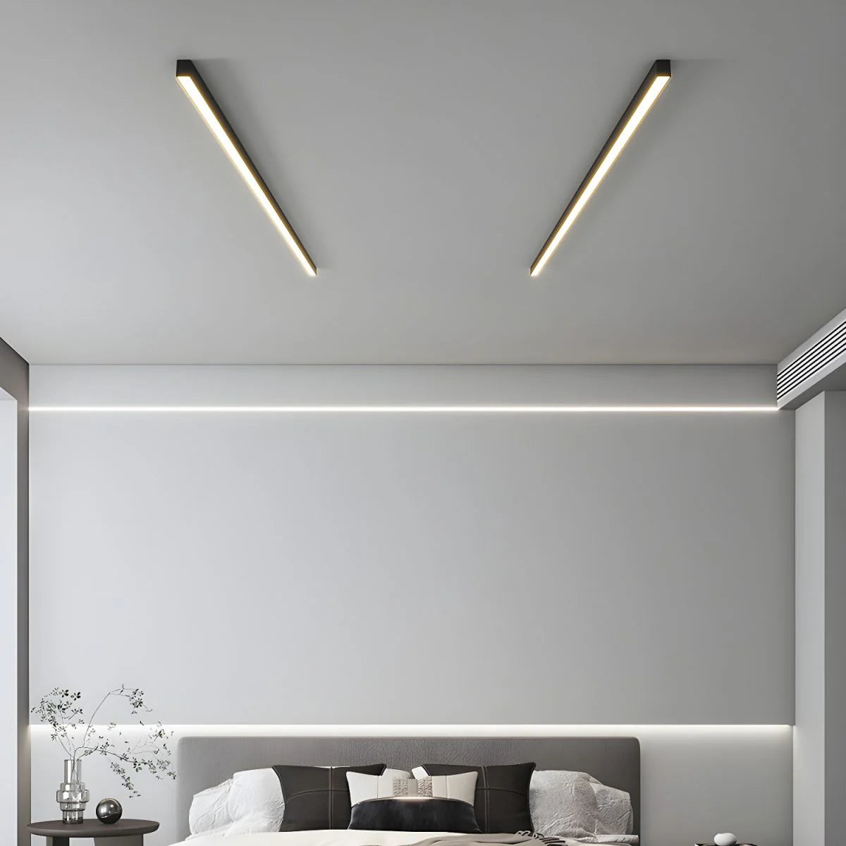 Plafonnier LED Minimaliste Linéaire Moderne