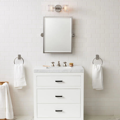 Applique Murale Verre Strié, Finition Cuivre Rustique