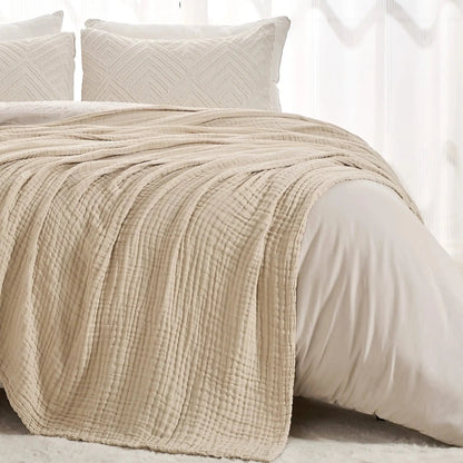 Couverture Mousseline 100% Coton Douce et Légère