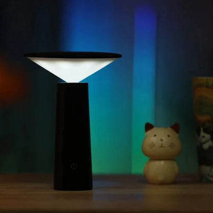 Lampe LED Rotative Portable – Design Minimaliste Rechargeable