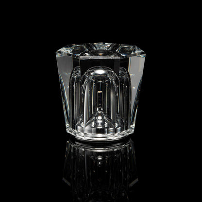 Lampe Cristal LED Rechargeable, Sans Fil, 3000K, Ø8cm