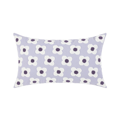 Daisy Embroidered – Housse de Coussin Fleurie Brodée