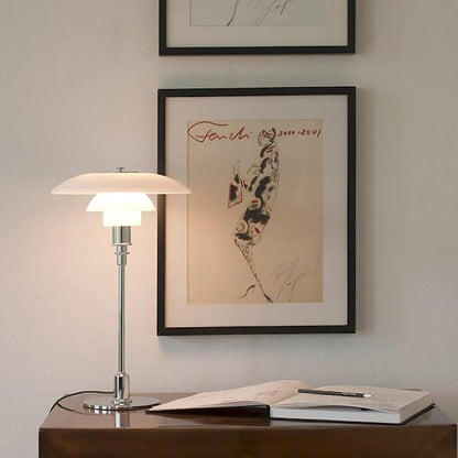 Lampe de Table Danoise en Verre – Élégance Moderne pour un Intérieur Raffiné