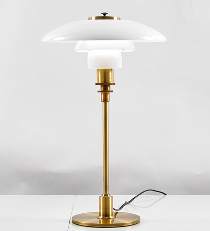 Lampe de Table Danoise en Verre – Élégance Moderne pour un Intérieur Raffiné