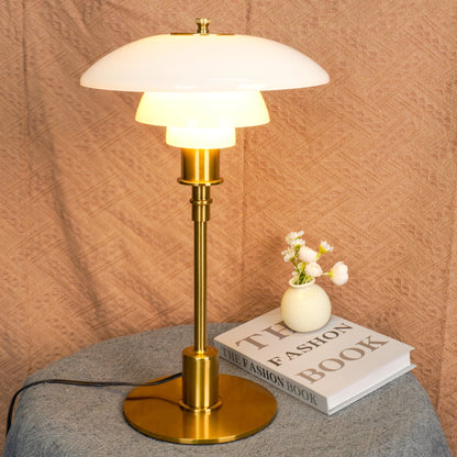 Lampe de Table Danoise en Verre – Élégance Moderne pour un Intérieur Raffiné