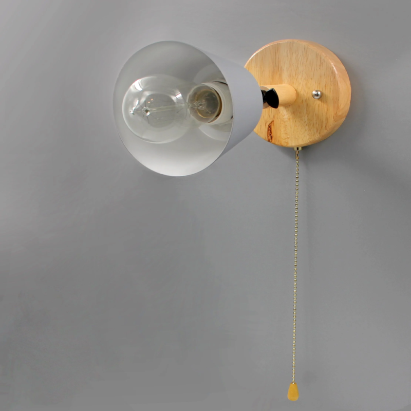 Devon Applique Murale avec Interrupteur à Chaîne – Éclairage Design et Moderne