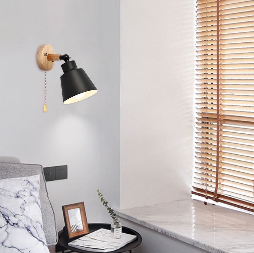 Devon Applique Murale avec Interrupteur à Chaîne – Éclairage Design et Moderne