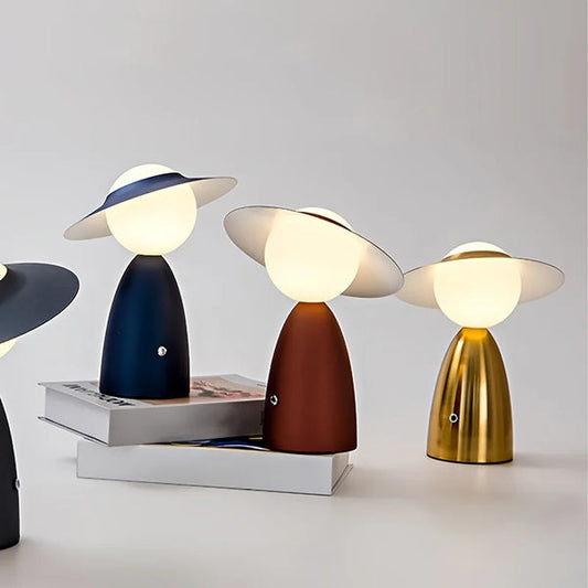 Lampe de Recharge Sans Fil TouchBright – Éclairage Moderne et Pratique pour Votre Quotidien
