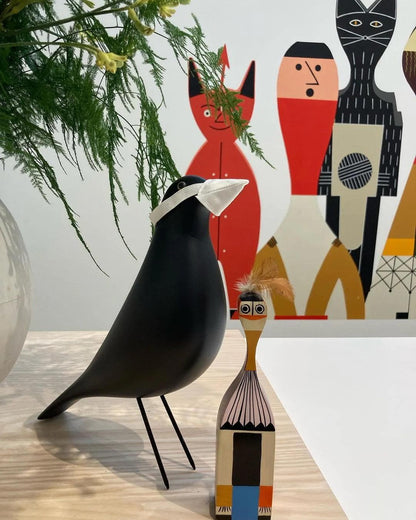 Oiseau Déco Eames House Style Folk Art – H28 cm