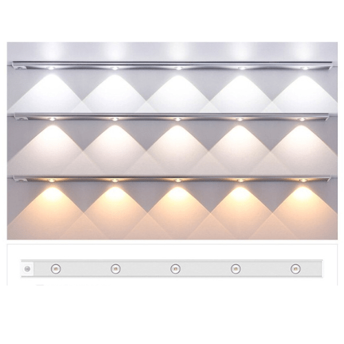 Éclairage LED Intérieur, Détecteur de Mouvement, Rechargeable USB