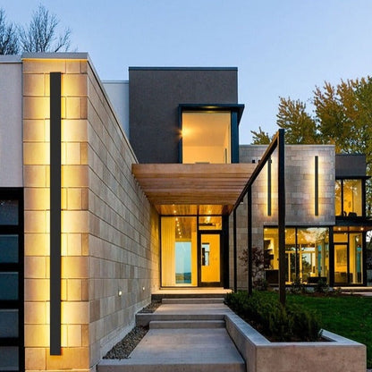 Applique murale extérieure Ellure – Éclairage LED dimmable pour espaces extérieurs élégants