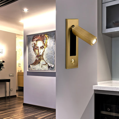 Applique LED Murale Incrustée – Lecture et Chevet Orientable