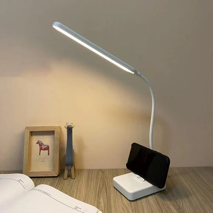 Lampe de Bureau Flexible – Rechargeable ou sur Secteur – Luminosité Réglable