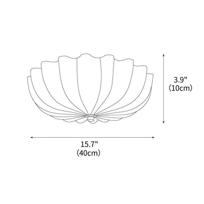 Plafonnier Floral Design – Lumière LED Douce et Élégante