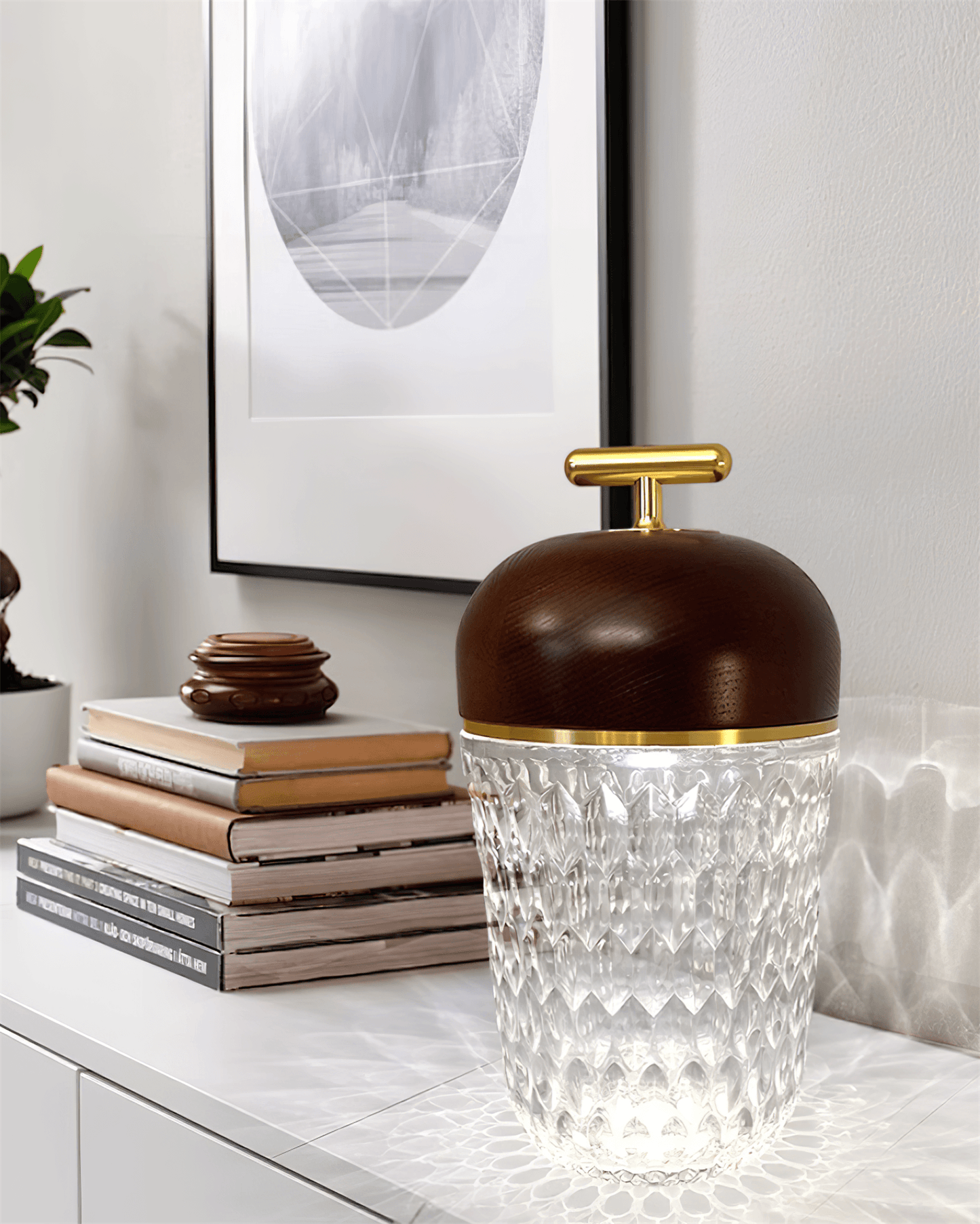 Lampe de Table Portable Folia | Éclairage Nomade et Élégant