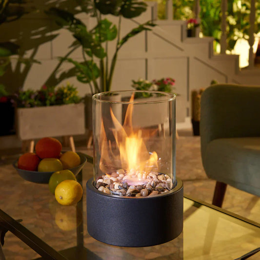 GlowEdge | Cheminée Moderne et Portable pour Ambiance Chaleureuse