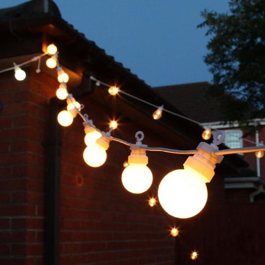 Guirlande Lumineuse Blanche Étanche, LED, Connectable