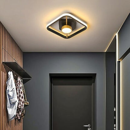 Plafonnier LED Moderne Doré Style Nordique Intérieur
